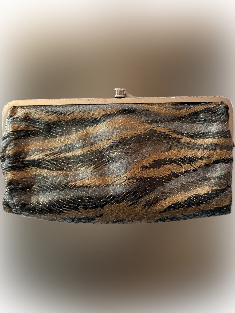 HOBO Double Framed Clutch Wallet Rachel - Picture 2 of 4